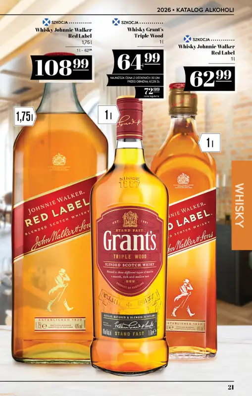 POLOmarket - gazetka promocyjna Katalog alkoholi  do środy 23.09 - strona 21