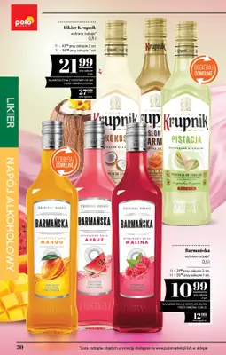 POLOmarket - gazetka promocyjna Katalog alkoholi  do środy 23.09 - strona 30