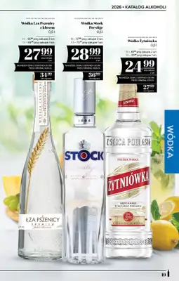 POLOmarket - gazetka promocyjna Katalog alkoholi  do środy 23.09 - strona 19