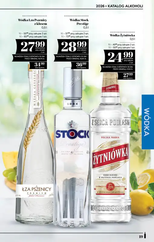 POLOmarket - gazetka promocyjna Katalog alkoholi  do środy 23.09 - strona 19