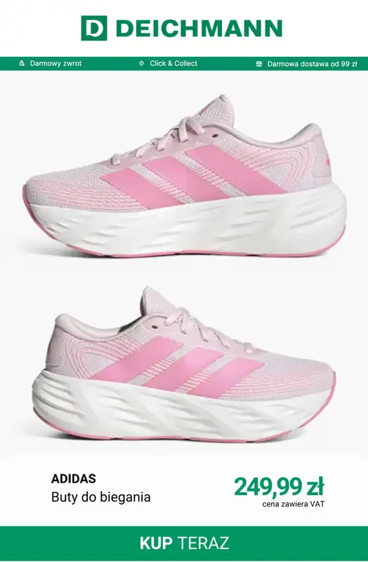 Deichmann - gazetka promocyjna Buty do biegania damskie od wtorku 08.09  - strona 10