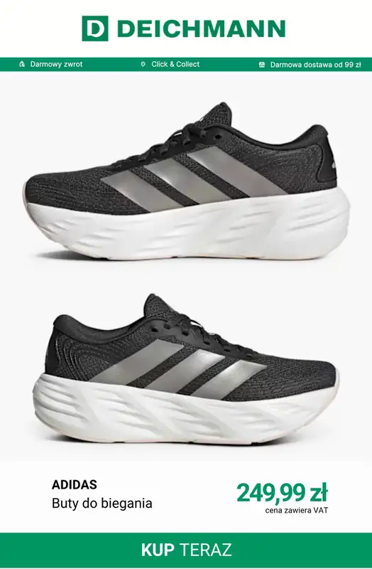 Deichmann - gazetka promocyjna Buty do biegania damskie od wtorku 08.09  - strona 4
