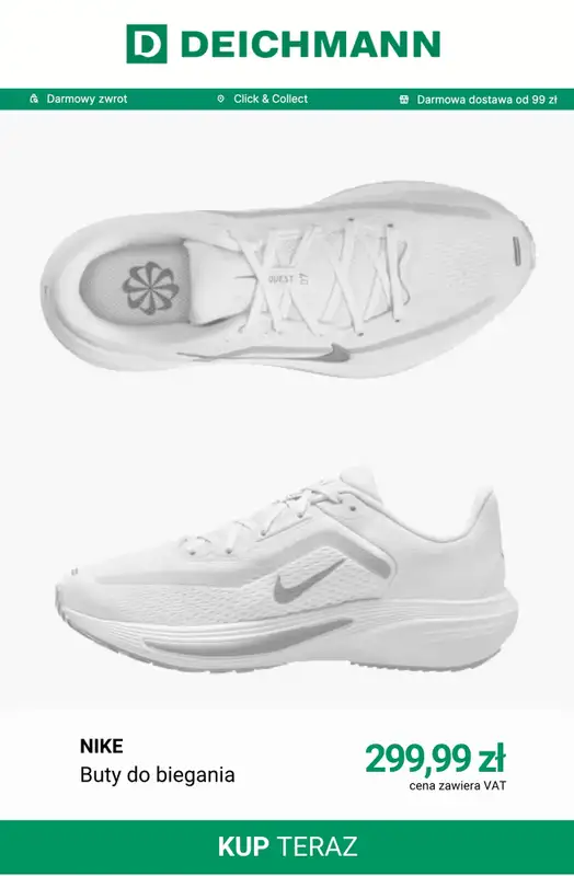 Deichmann - gazetka promocyjna Buty do biegania damskie od wtorku 08.09  - strona 9