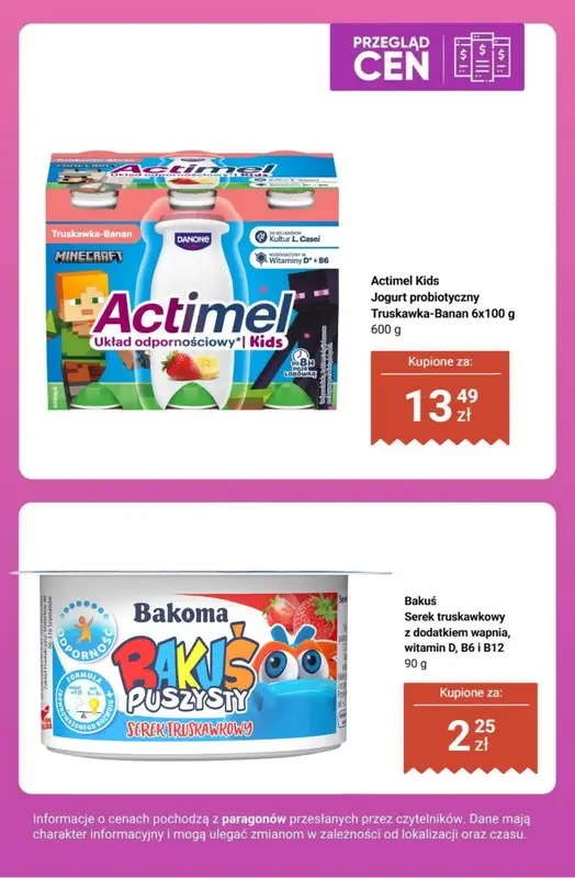 Biedronka - gazetka promocyjna Strefa dziecka - przegląd cen od czwartku 10.09 do soboty 12.09 - strona 2