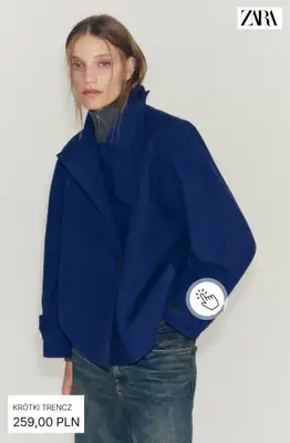 Zara - gazetka promocyjna Trencze damskie od wtorku 08.09  - strona 3