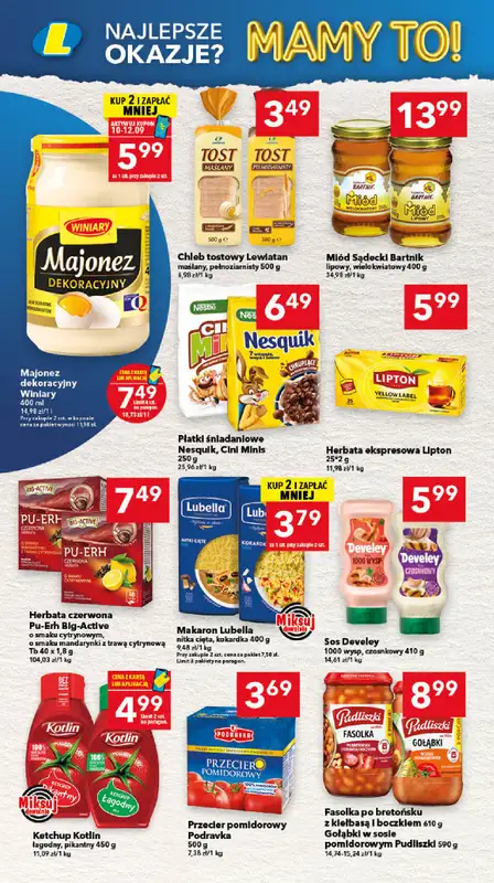 LEWIATAN - gazetka promocyjna Mamy TO w Lewiatanie – Górny Śląsk i Łódź od czwartku 10.09 do środy 16.09 - strona 4