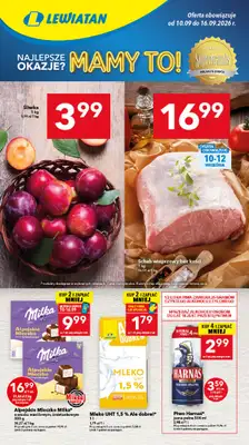 LEWIATAN - gazetka promocyjna Mamy TO w Lewiatanie – Górny Śląsk i Łódź od czwartku 10.09 do środy 16.09