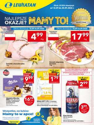 LEWIATAN - gazetka promocyjna Mamy TO w Lewiatanie – woj. świętokrzyskie od czwartku 10.09 do niedzieli 20.09