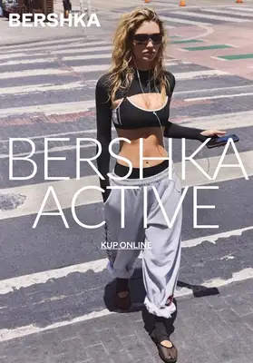 Bershka - gazetka promocyjna Kolekcja Bershka Active od wtorku 08.09 