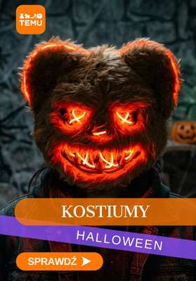 Temu - gazetka promocyjna Kostiumy na halloween od wtorku 08.09 