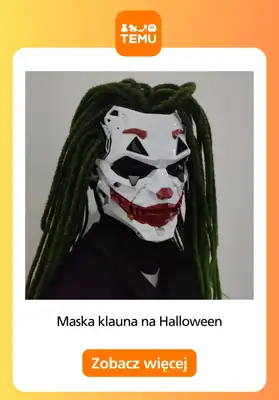 Temu - gazetka promocyjna Kostiumy na halloween od wtorku 08.09  - strona 12