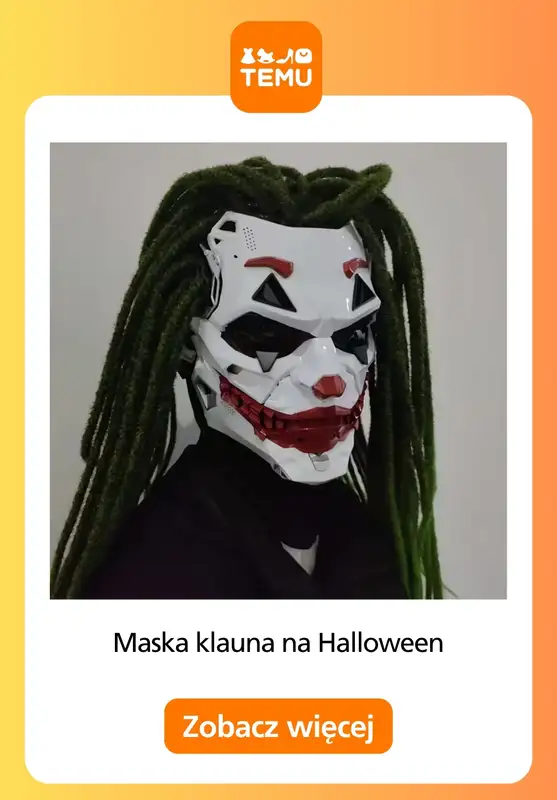 Temu - gazetka promocyjna Kostiumy na halloween od wtorku 08.09  - strona 12