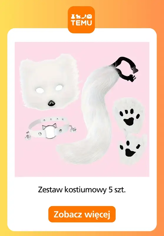 Temu - gazetka promocyjna Kostiumy na halloween od wtorku 08.09  - strona 3