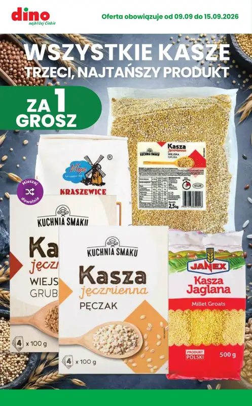 Dino - gazetka promocyjna Najlepsze promocje! od środy 09.09 do wtorku 15.09 - strona 4