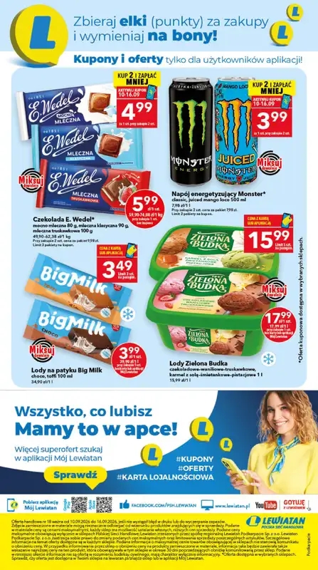 LEWIATAN - gazetka promocyjna Mamy TO w Lewiatanie – woj. podkarpackie od czwartku 10.09 do środy 16.09 - strona 8