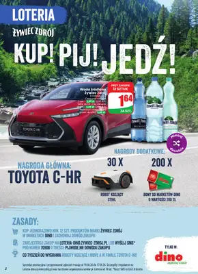Dino - gazetka promocyjna Gazetka 37 / 2026 od środy 09.09 do wtorku 15.09 - strona 2