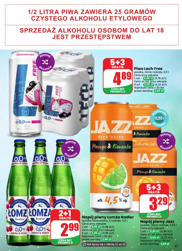 Dino - gazetka promocyjna Gazetka 37 / 2026 od środy 09.09 do wtorku 15.09 - strona 47