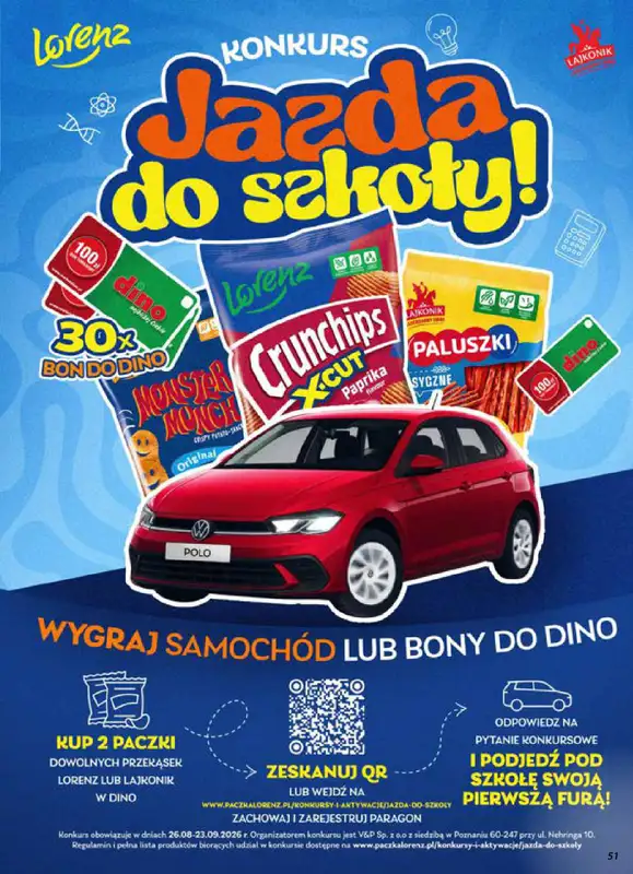Dino - gazetka promocyjna Gazetka 37 / 2026 od środy 09.09 do wtorku 15.09 - strona 51