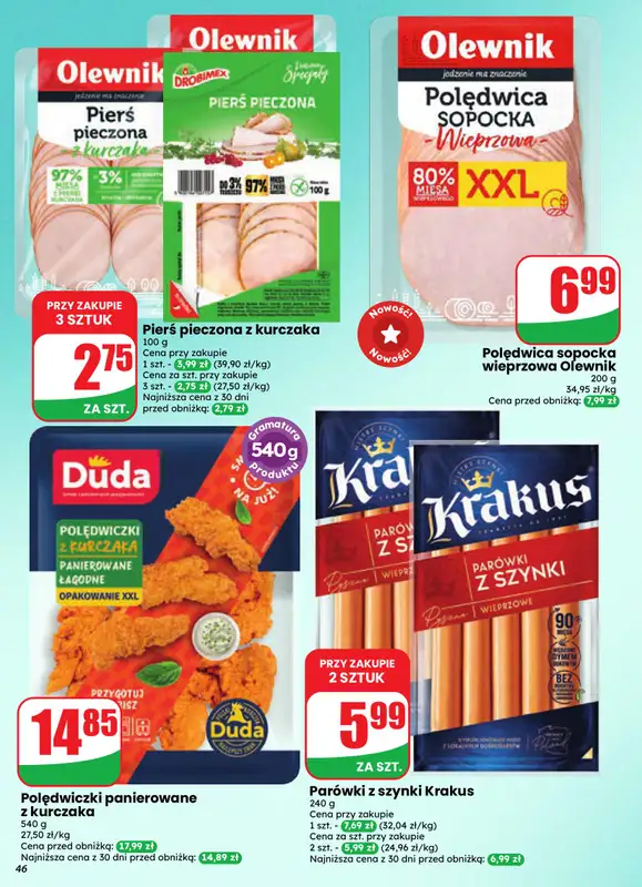 Dino - gazetka promocyjna Gazetka 37 / 2026 od środy 09.09 do wtorku 15.09 - strona 46