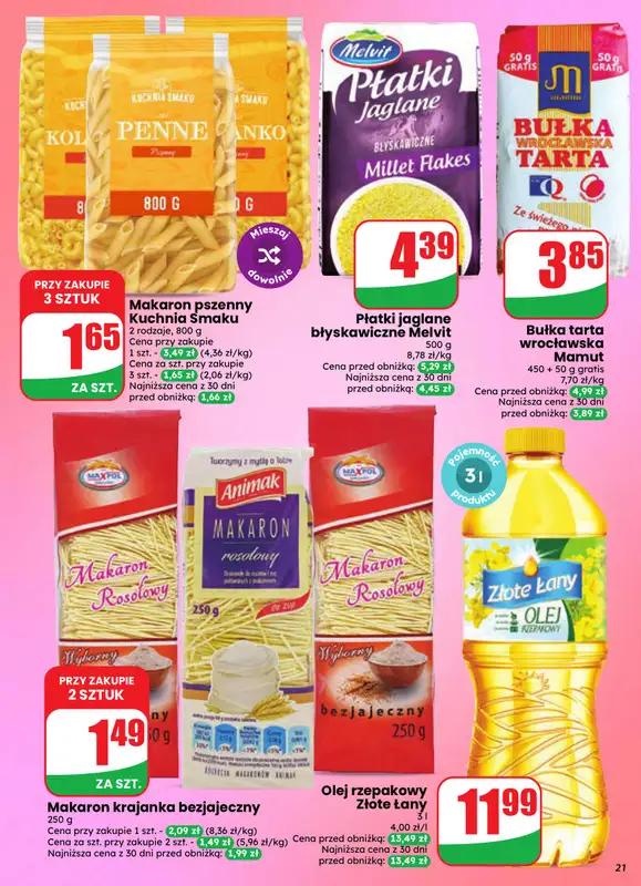 Dino - gazetka promocyjna Gazetka 37 / 2026 od środy 09.09 do wtorku 15.09 - strona 21