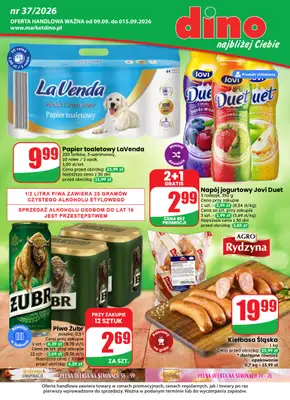 Dino - gazetka promocyjna Gazetka 37 / 2026 od środy 09.09 do wtorku 15.09