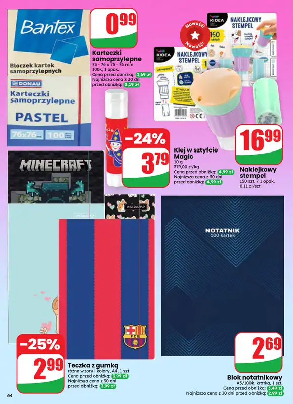 Dino - gazetka promocyjna Gazetka 37 / 2026 od środy 09.09 do wtorku 15.09 - strona 64