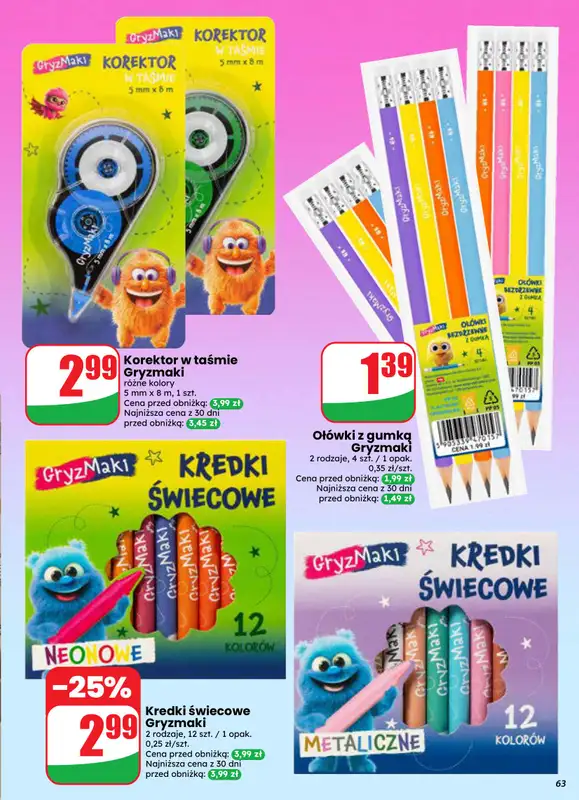 Dino - gazetka promocyjna Gazetka 37 / 2026 od środy 09.09 do wtorku 15.09 - strona 63