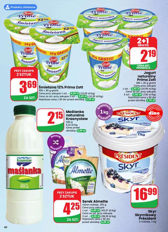 Dino - gazetka promocyjna Gazetka 37 / 2026 od środy 09.09 do wtorku 15.09 - strona 40