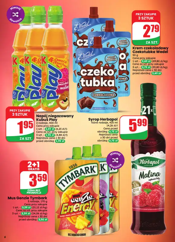 Dino - gazetka promocyjna Gazetka 37 / 2026 od środy 09.09 do wtorku 15.09 - strona 6