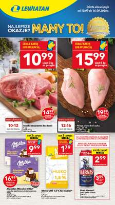 LEWIATAN - gazetka promocyjna Mamy TO w Lewiatanie – Północ od czwartku 10.09 do środy 16.09