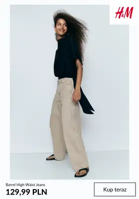 H&M - gazetka promocyjna Jeansy damskie od wtorku 08.09  - strona 2