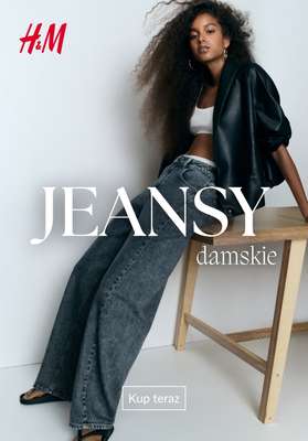 H&M - gazetka promocyjna Jeansy damskie od wtorku 08.09 