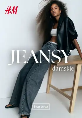 H&M - gazetka promocyjna Jeansy damskie od wtorku 08.09 
