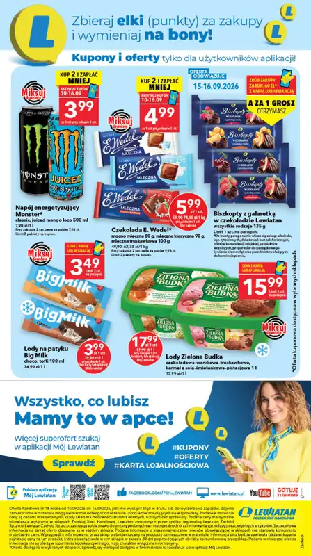 LEWIATAN - gazetka promocyjna Mamy TO w Lewiatanie – Zachód od czwartku 10.09 do środy 16.09 - strona 8