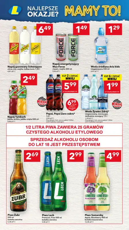 LEWIATAN - gazetka promocyjna Mamy TO w Lewiatanie – woj. lubelskie od czwartku 10.09 do środy 16.09 - strona 6