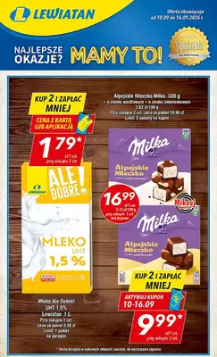 LEWIATAN - gazetka promocyjna Mamy TO w Lewiatanie – woj. małopolskie od czwartku 10.09 do środy 16.09