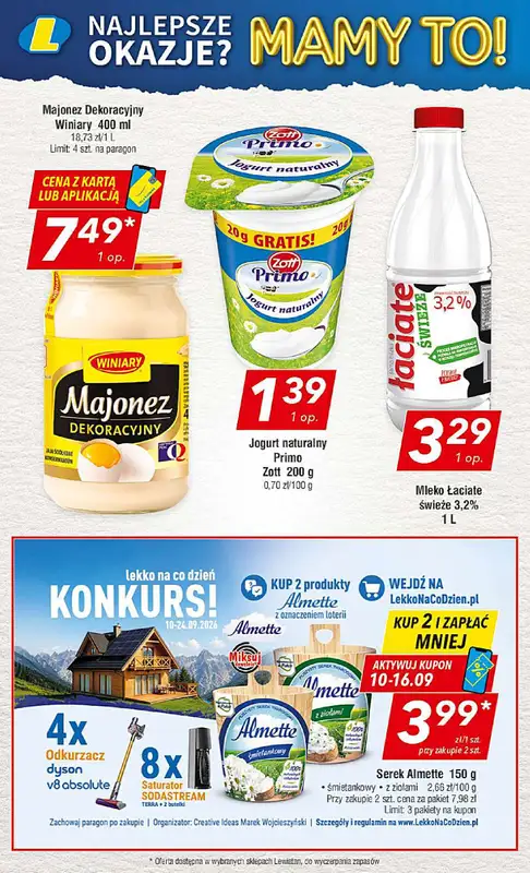 LEWIATAN - gazetka promocyjna Mamy TO w Lewiatanie – woj. małopolskie od czwartku 10.09 do środy 16.09 - strona 6