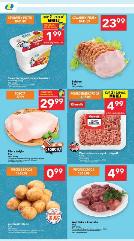 LEWIATAN - gazetka promocyjna Mamy TO w Lewiatanie – woj. mazowieckie od czwartku 10.09 do środy 16.09 - strona 3