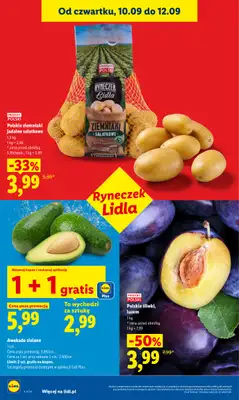 Lidl - gazetka promocyjna Oferta od czwartku od czwartku 10.09 do soboty 12.09 - strona 40