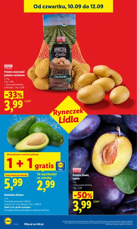 Lidl - gazetka promocyjna Oferta od czwartku od czwartku 10.09 do soboty 12.09 - strona 40