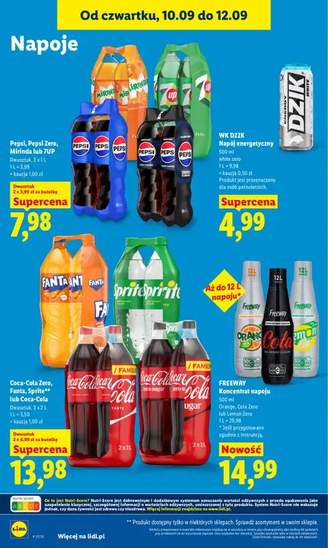 Lidl - gazetka promocyjna Oferta od czwartku od czwartku 10.09 do soboty 12.09 - strona 60