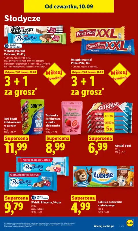 Lidl - gazetka promocyjna Oferta od czwartku od czwartku 10.09 do soboty 12.09 - strona 69