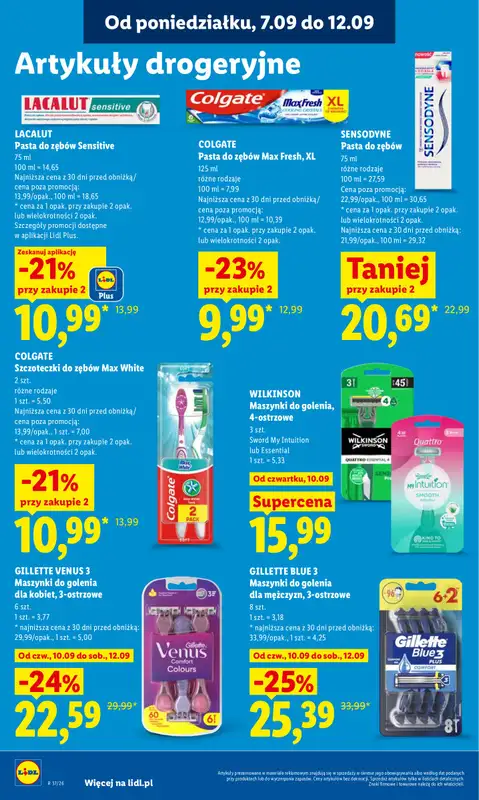 Lidl - gazetka promocyjna Oferta od czwartku od czwartku 10.09 do soboty 12.09 - strona 78