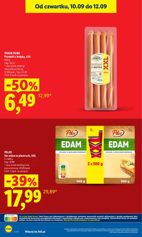 Lidl - gazetka promocyjna Oferta od czwartku od czwartku 10.09 do soboty 12.09 - strona 16