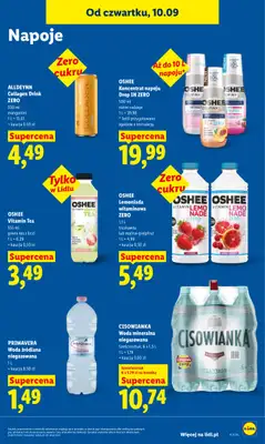 Lidl - gazetka promocyjna Oferta od czwartku od czwartku 10.09 do soboty 12.09 - strona 61