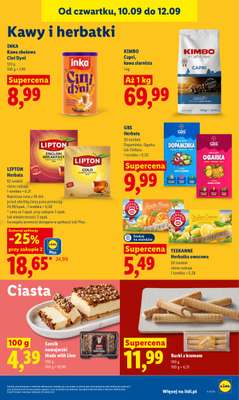 Lidl - gazetka promocyjna Oferta od czwartku od czwartku 10.09 do soboty 12.09 - strona 59