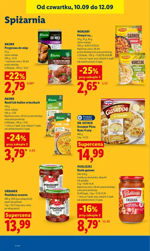 Lidl - gazetka promocyjna Oferta od czwartku od czwartku 10.09 do soboty 12.09 - strona 74