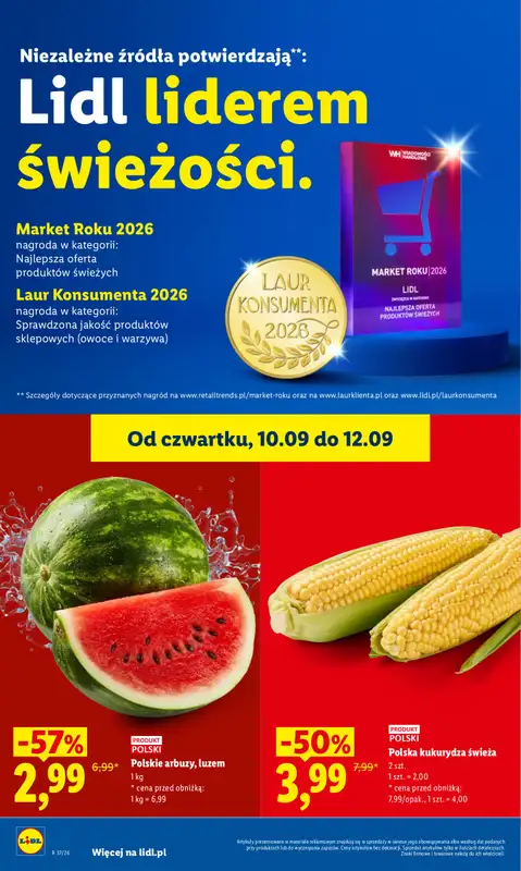 Lidl - gazetka promocyjna Oferta od czwartku od czwartku 10.09 do soboty 12.09 - strona 38