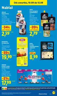 Lidl - gazetka promocyjna Oferta od czwartku od czwartku 10.09 do soboty 12.09 - strona 53