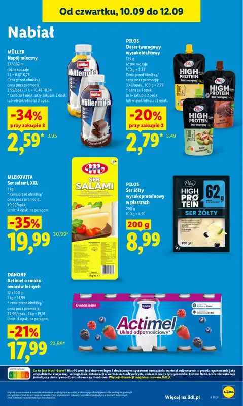 Lidl - gazetka promocyjna Oferta od czwartku od czwartku 10.09 do soboty 12.09 - strona 53